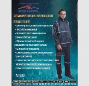 Up And Down Polyester Rain 🌧 Coat
