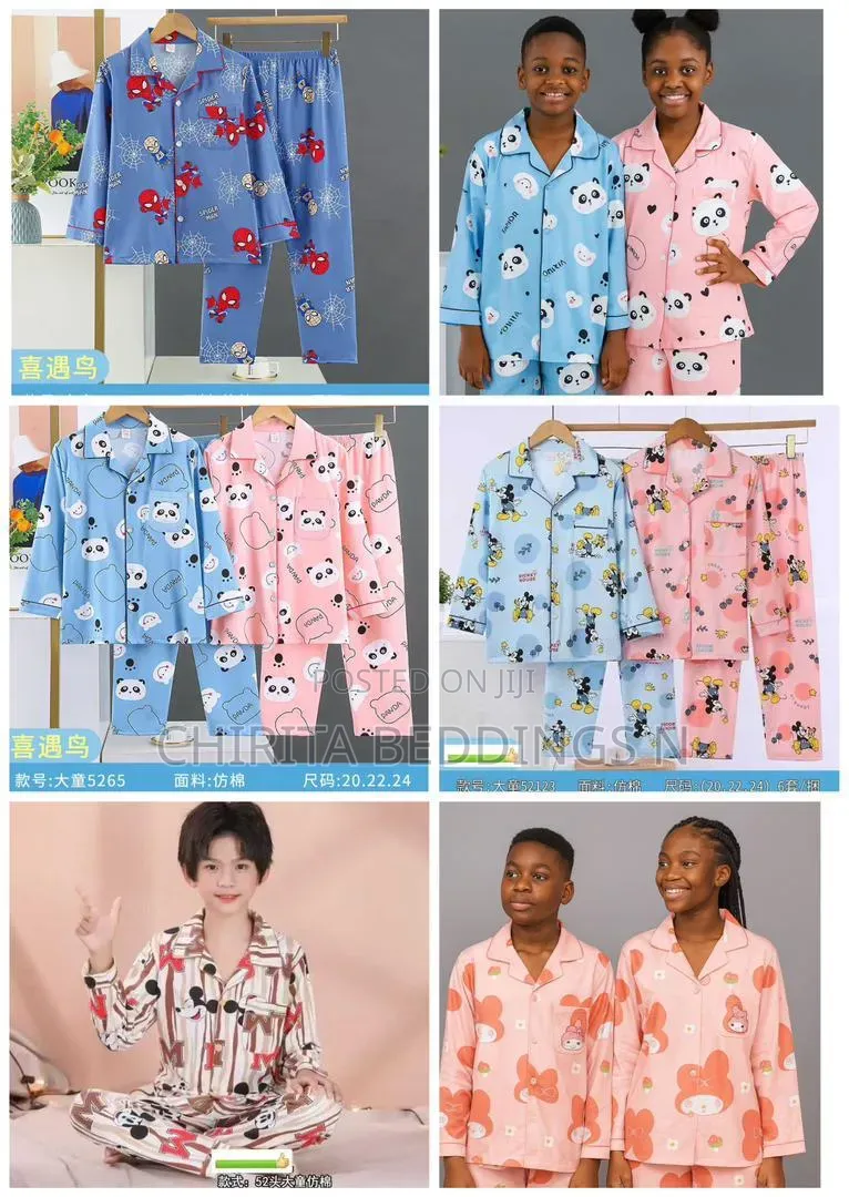 Kid Pyjamas (For Age 2 to 16)
