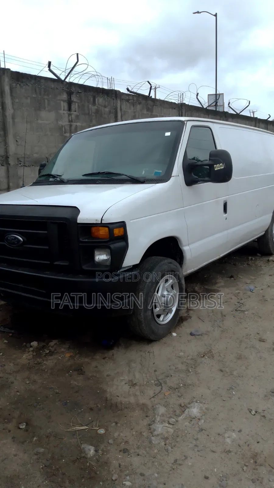 Ford E250 2014 White