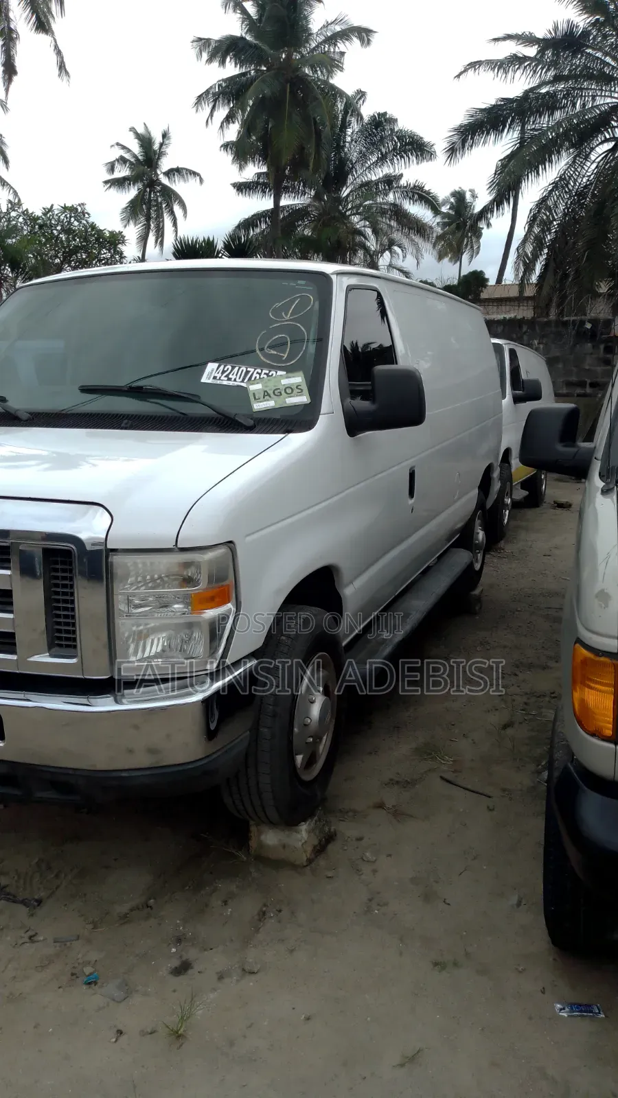 Ford E250 2014 White