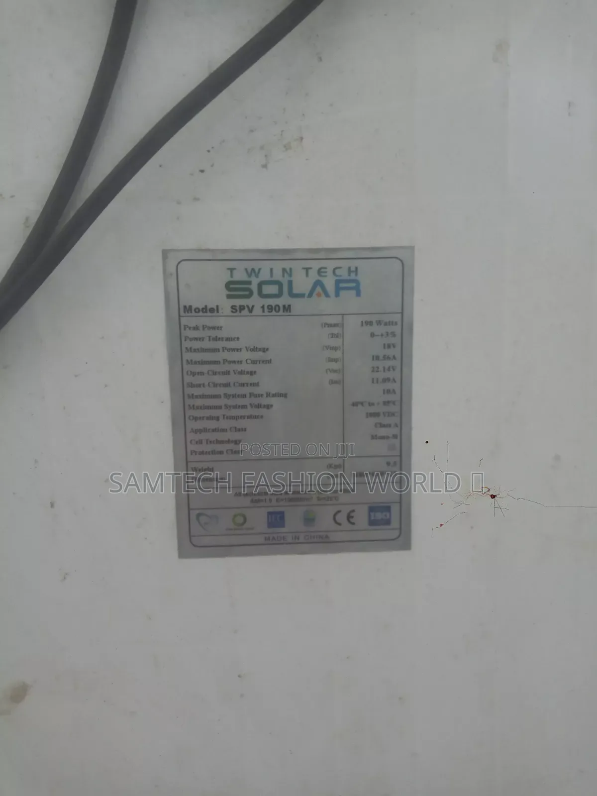 Solar Panels and Inverter