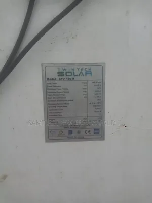 Solar Panels and Inverter