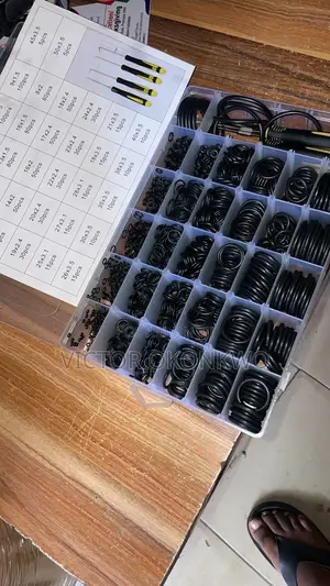 Rubber O-ring Assortment Set For Hydraulic And Industrial Sealing