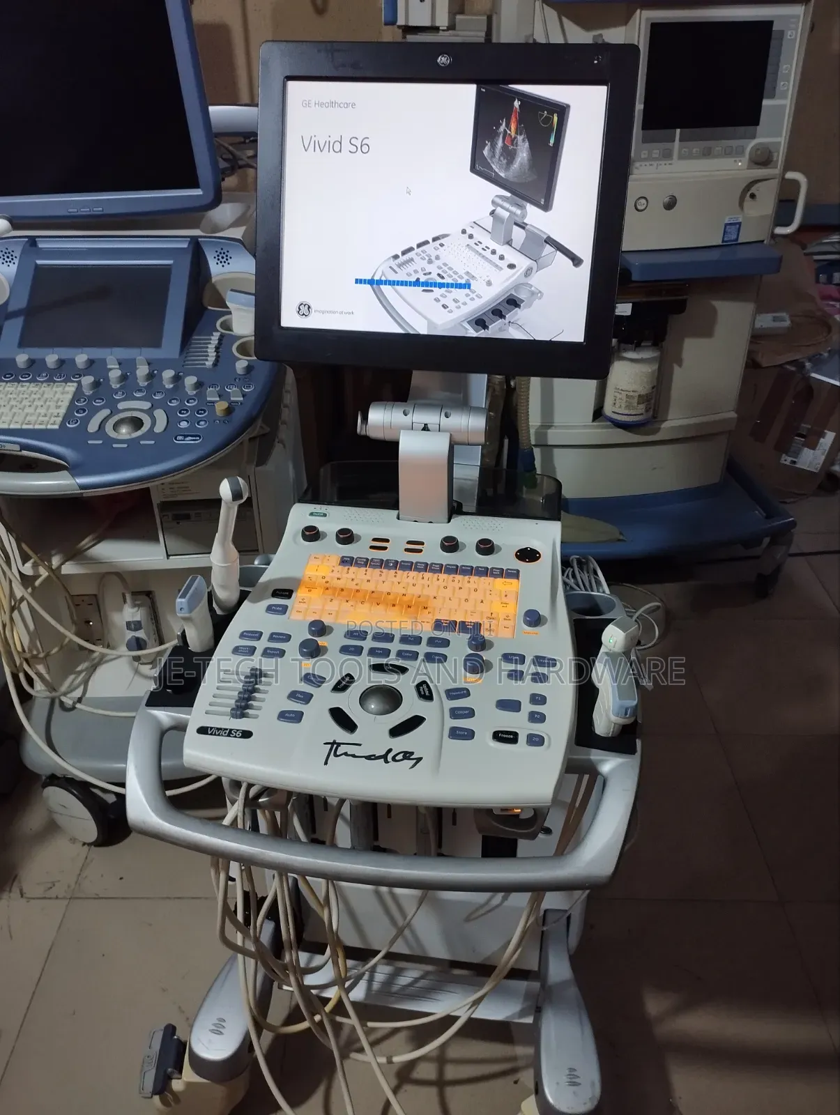 Ge Vivid S6 Ultrasound Machine (Echo)