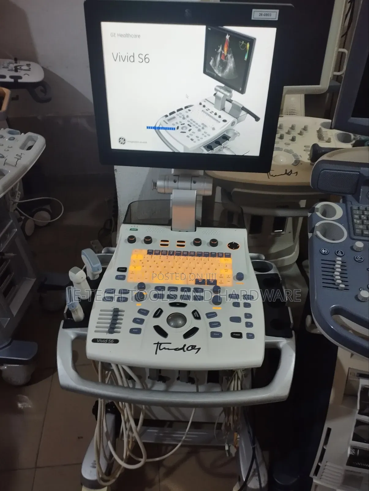 Ge Vivid S6 Ultrasound Machine (Echo)