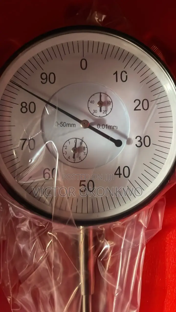 0–50 Mm Dial Indicator Gauge – Precision Measuring Instrument