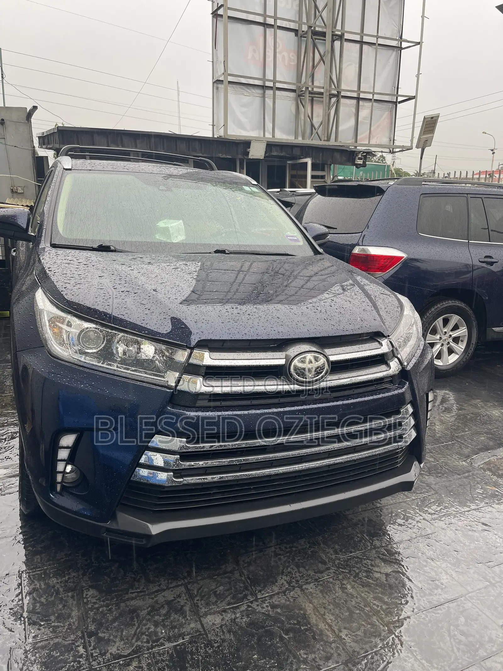 Toyota Highlander 2015 Blue