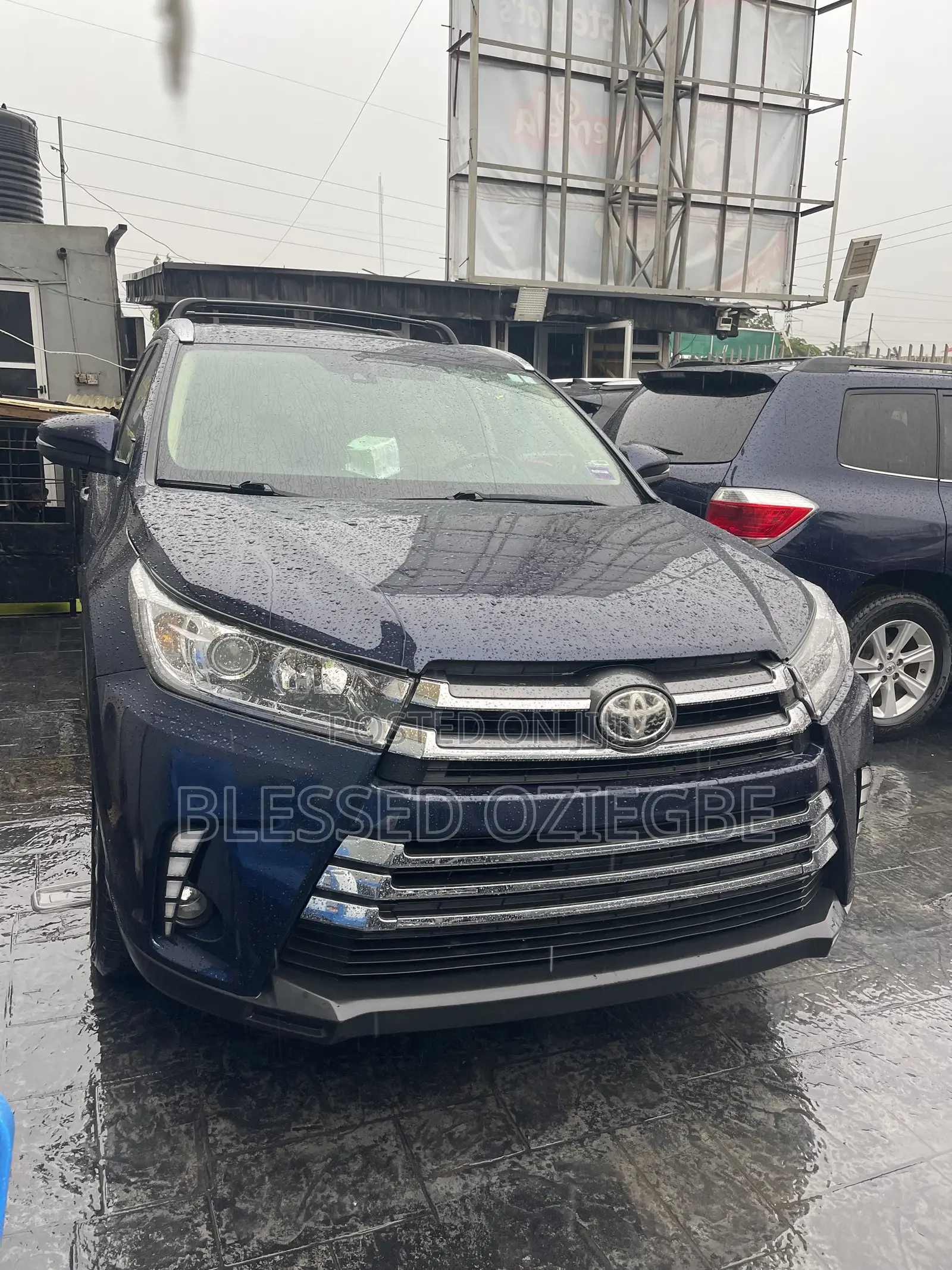 Toyota Highlander 2015 Blue