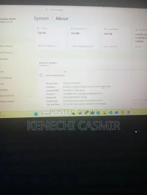 Laptop Lenovo ThinkPad X1 Carbon 8GB Intel Core i5 SSD 500GB