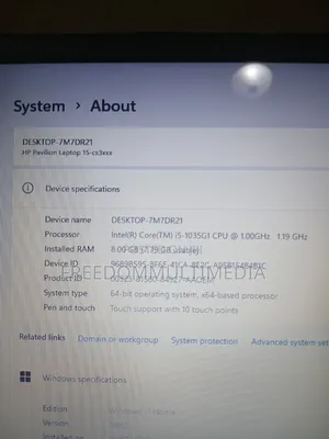 Laptop HP Pavilion 15 8GB Intel Core i5 SSD 256GB