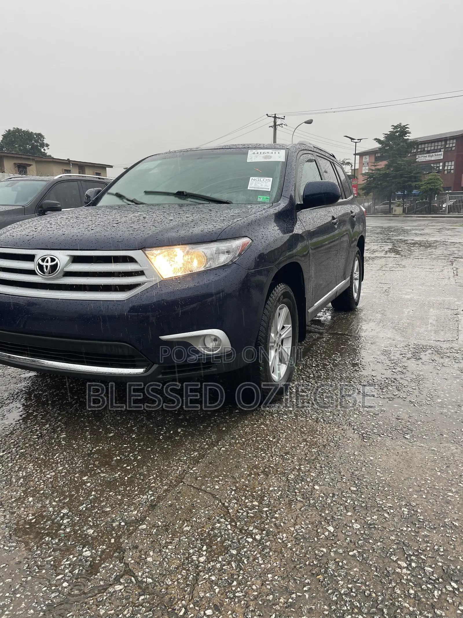 Toyota Highlander 2013 Blue