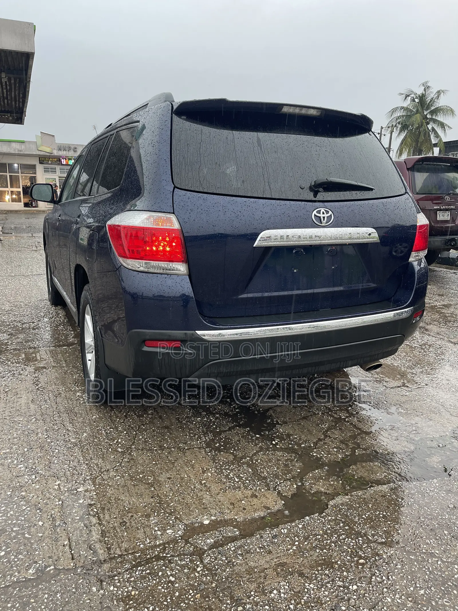 Toyota Highlander 2013 Blue