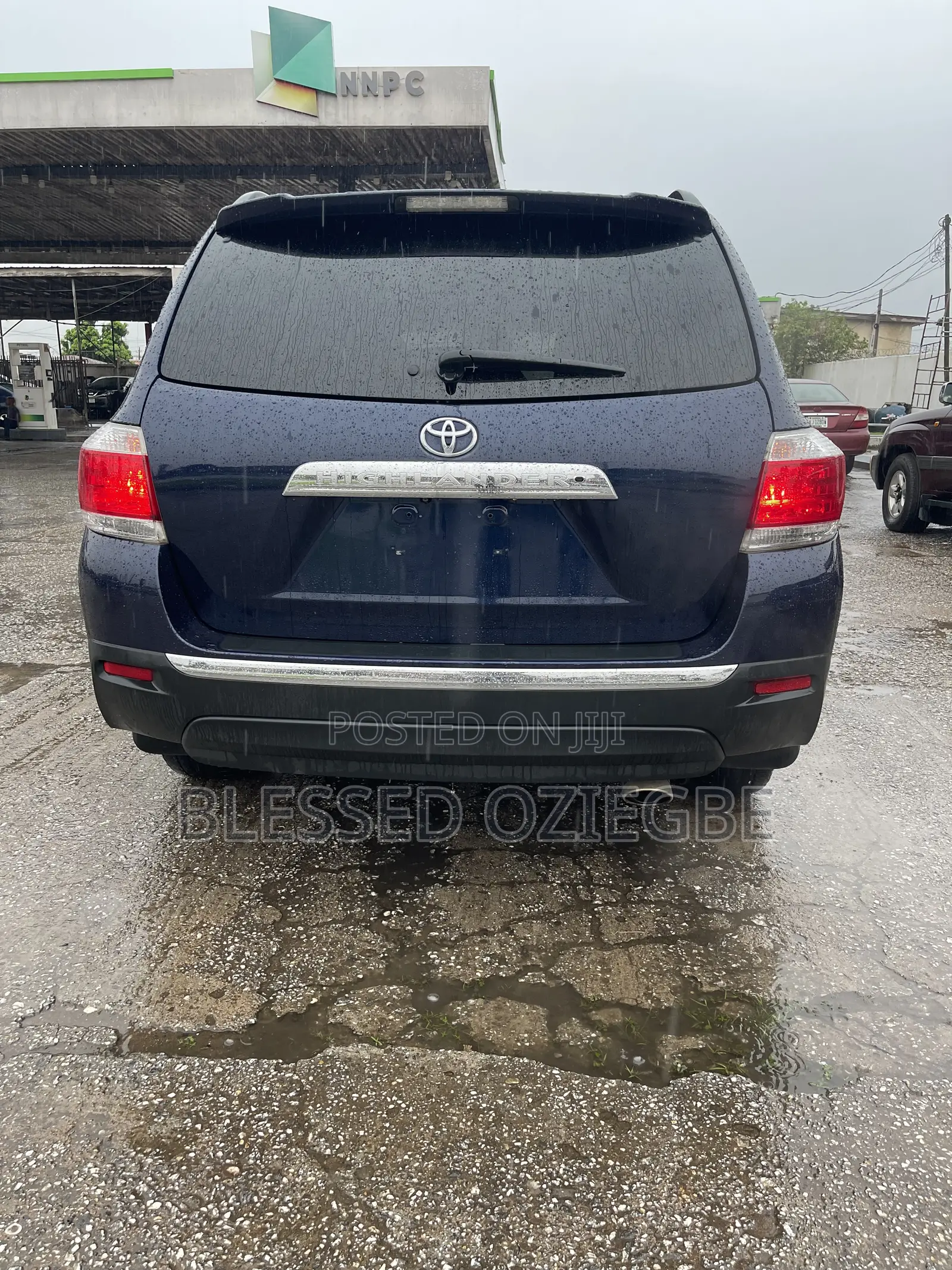 Toyota Highlander 2013 Blue