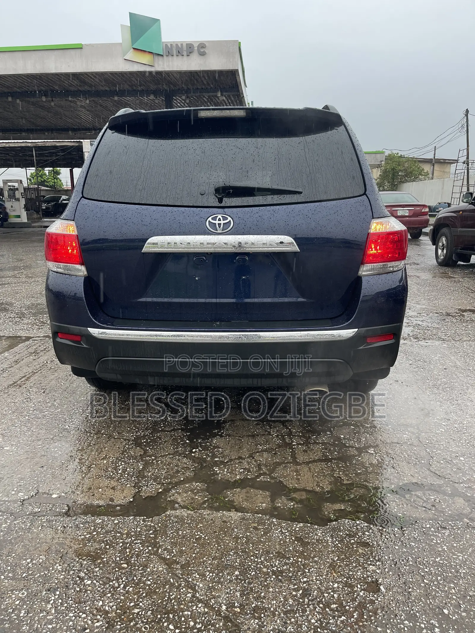 Toyota Highlander 2013 Blue