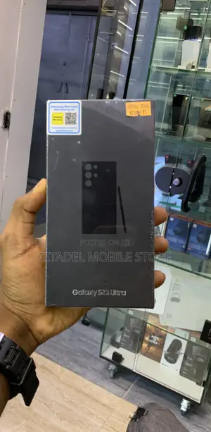 New Samsung Galaxy S23 Ultra 256 GB Black