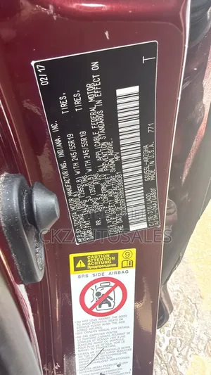 Toyota Highlander 2017 Burgundy