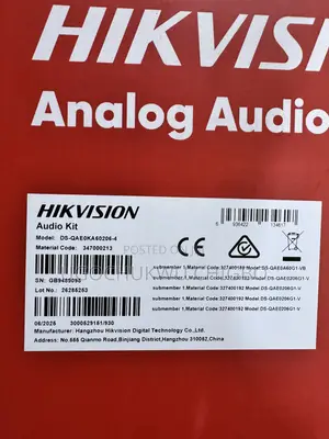 Hikvision Audio Kit Ds-Qaeoka 60206-4