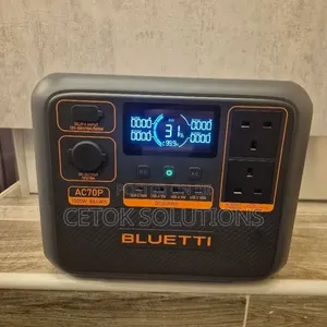Bluetti Ac70p 1000w | 864wh Solar Generator Portable Power Station