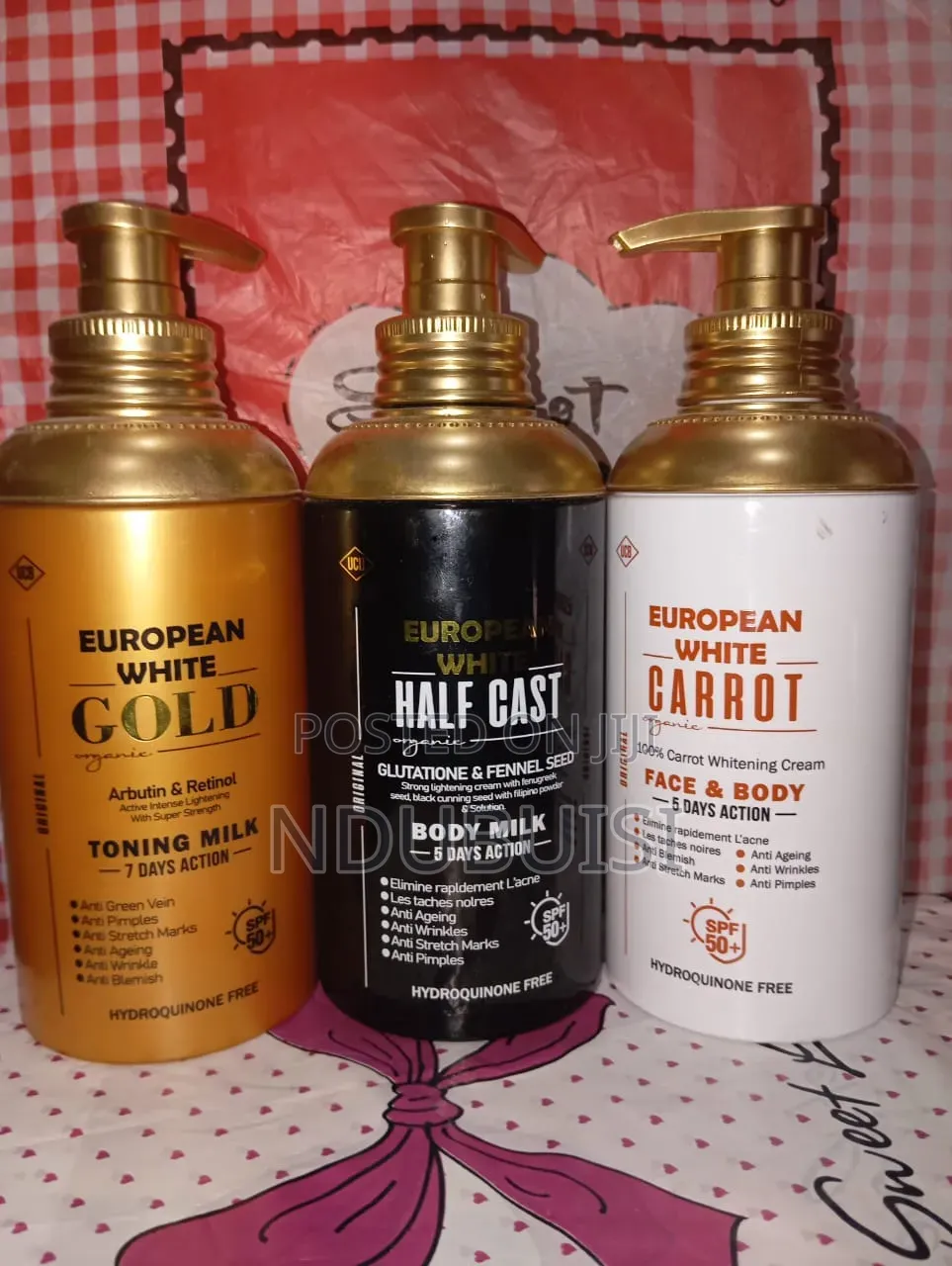 European White Lotion