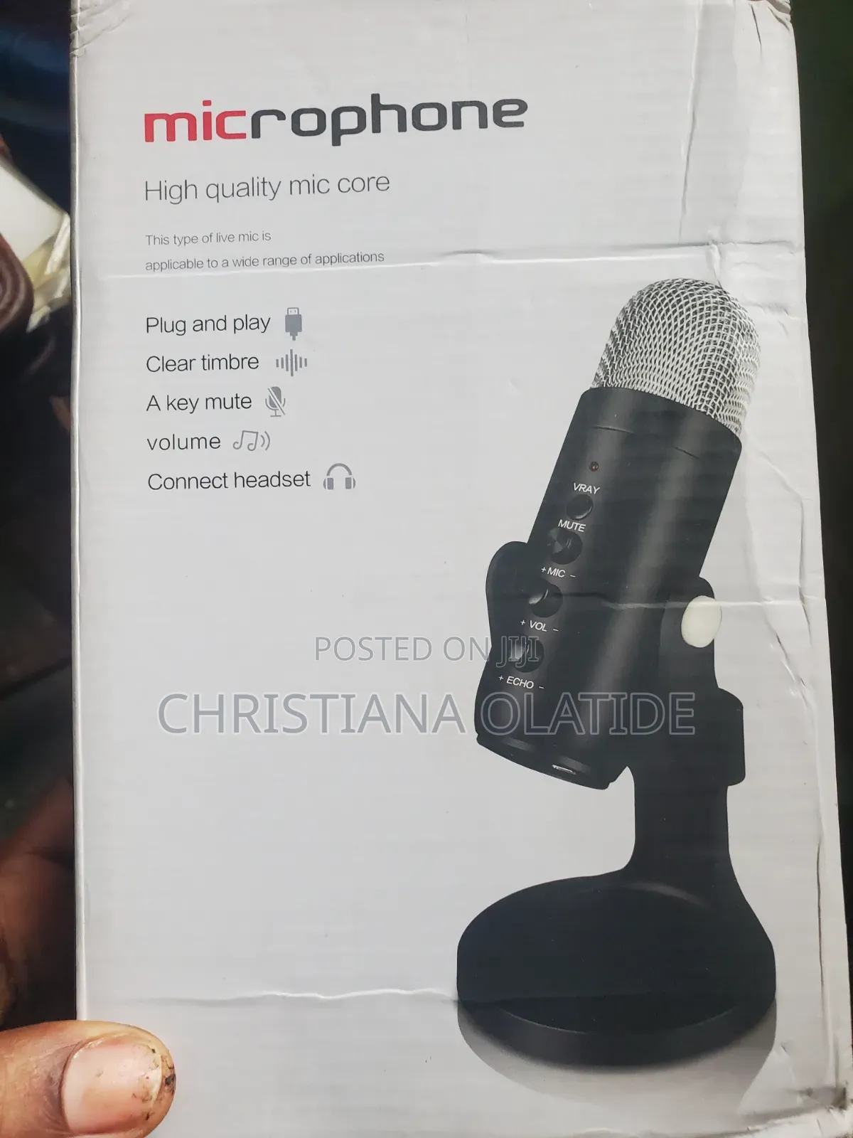 Usb Condenser Podcast Microphone