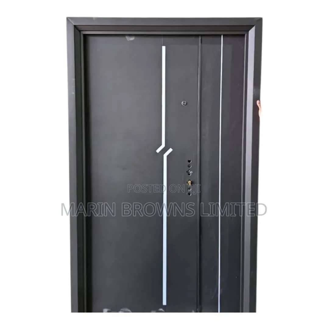Black and White Quality Steel Door
