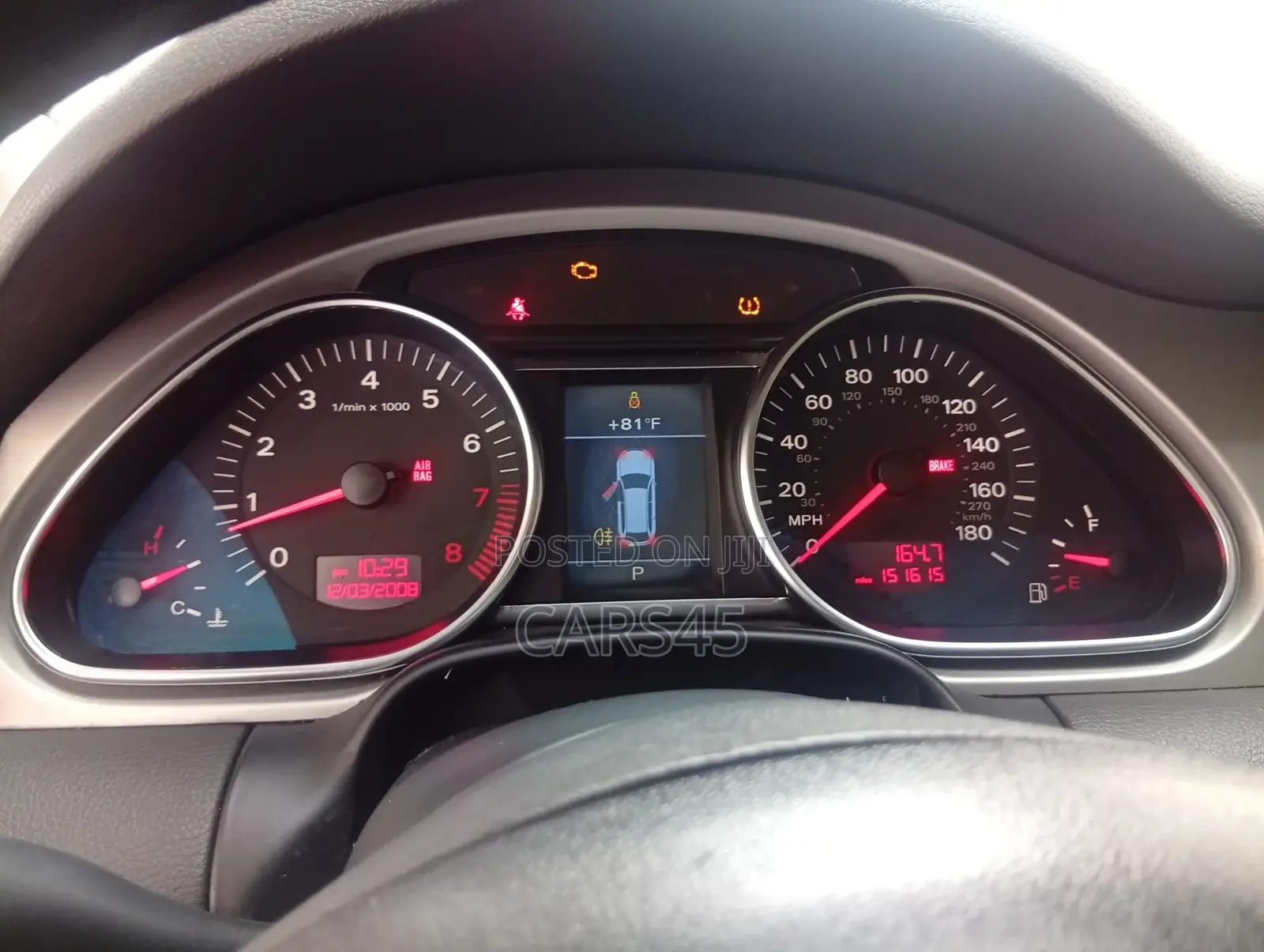 Audi Q7 2009 Off white
