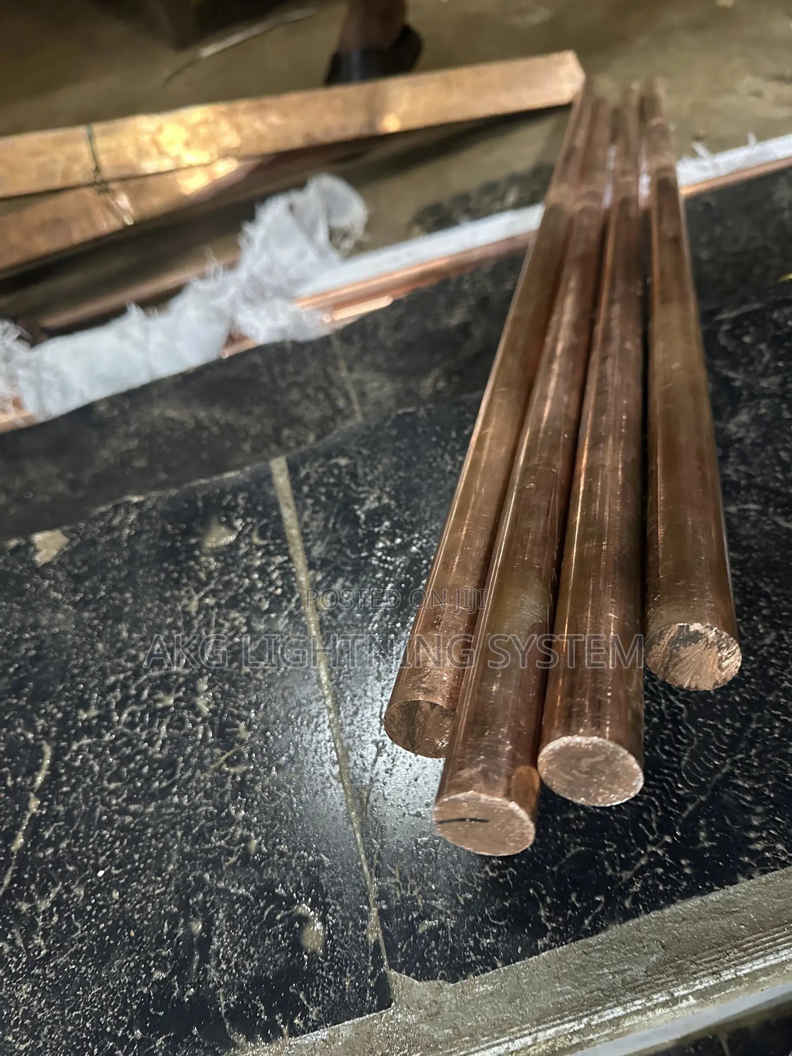 25mm Diameter Round Copper Rod