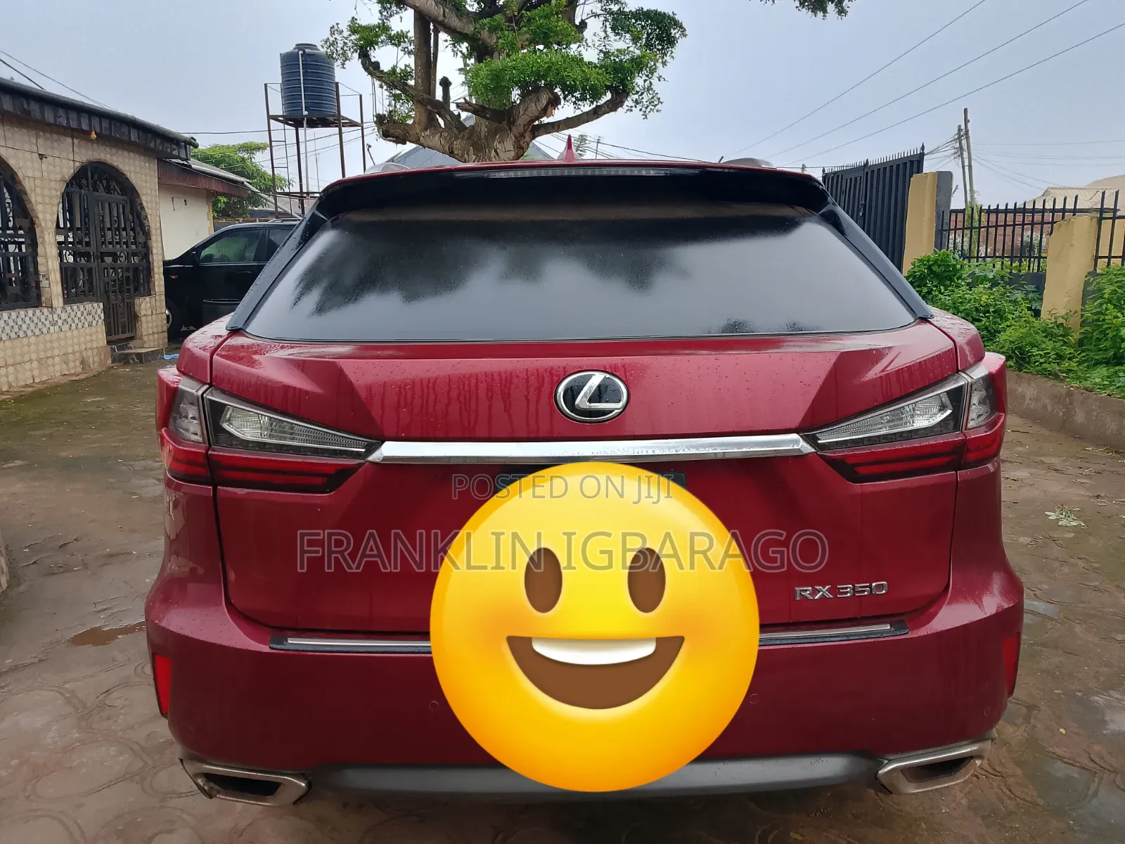Lexus RX 350 AWD 2017 Red
