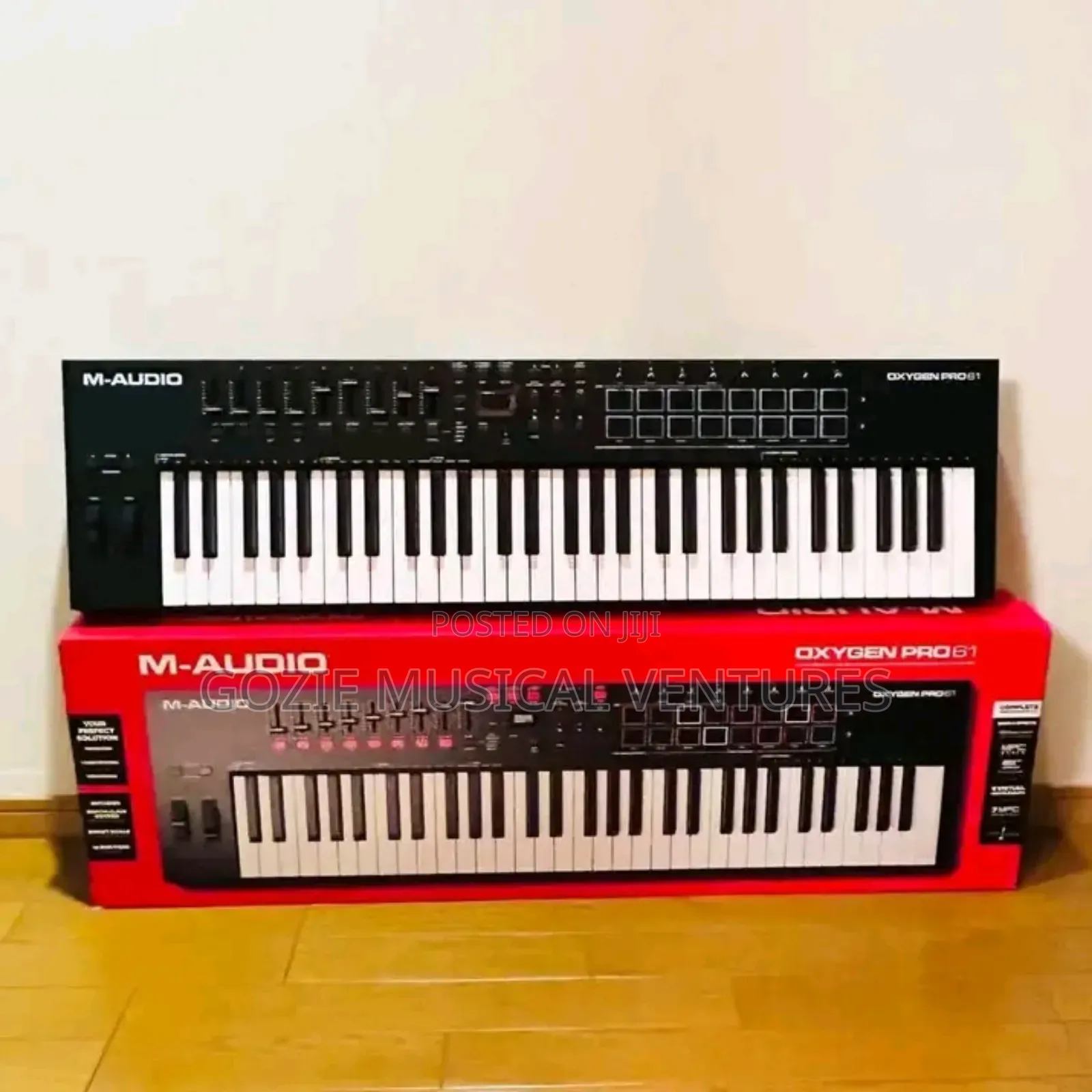 M-Audio Oxygen Pro 61- Keys Usb Midi Keyboard Controller Brand New.