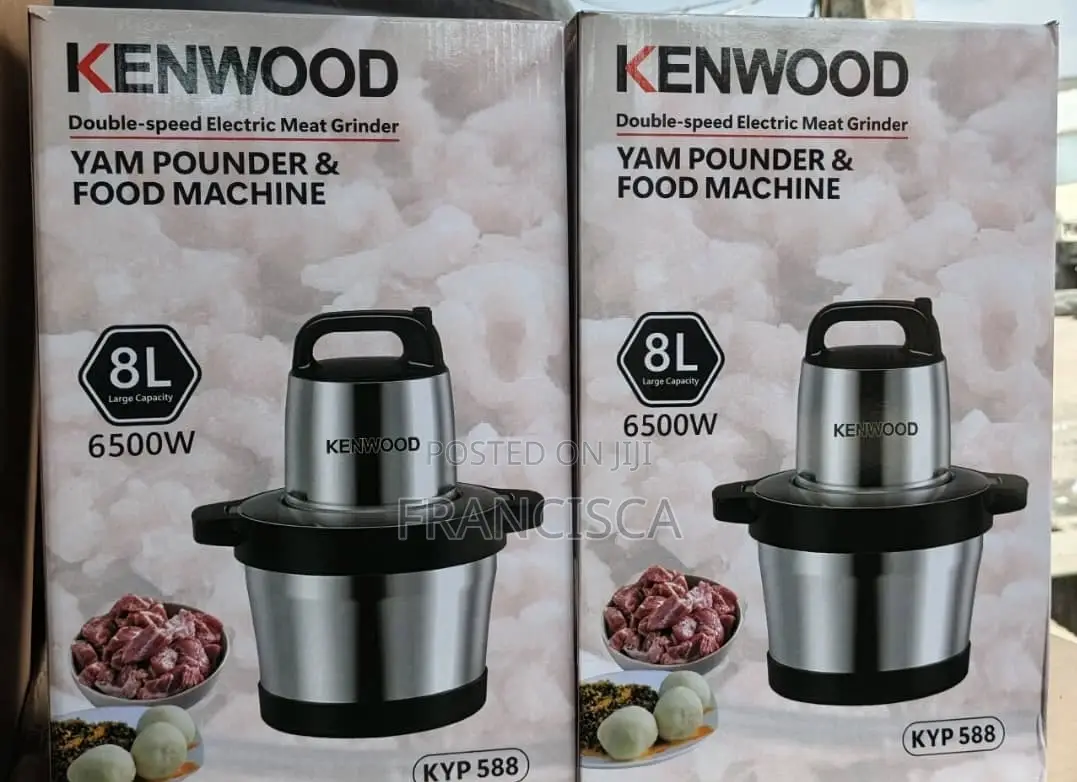8l Kenwood Food Processor Double Speed Electric Meat Grinder