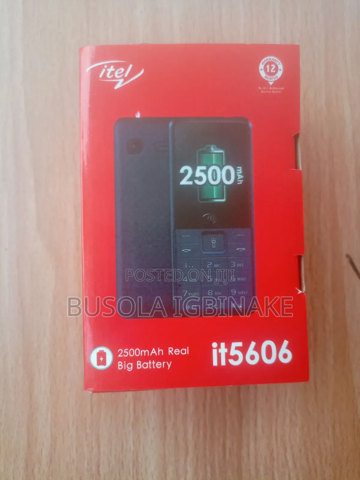 New Itel IT5606 Black