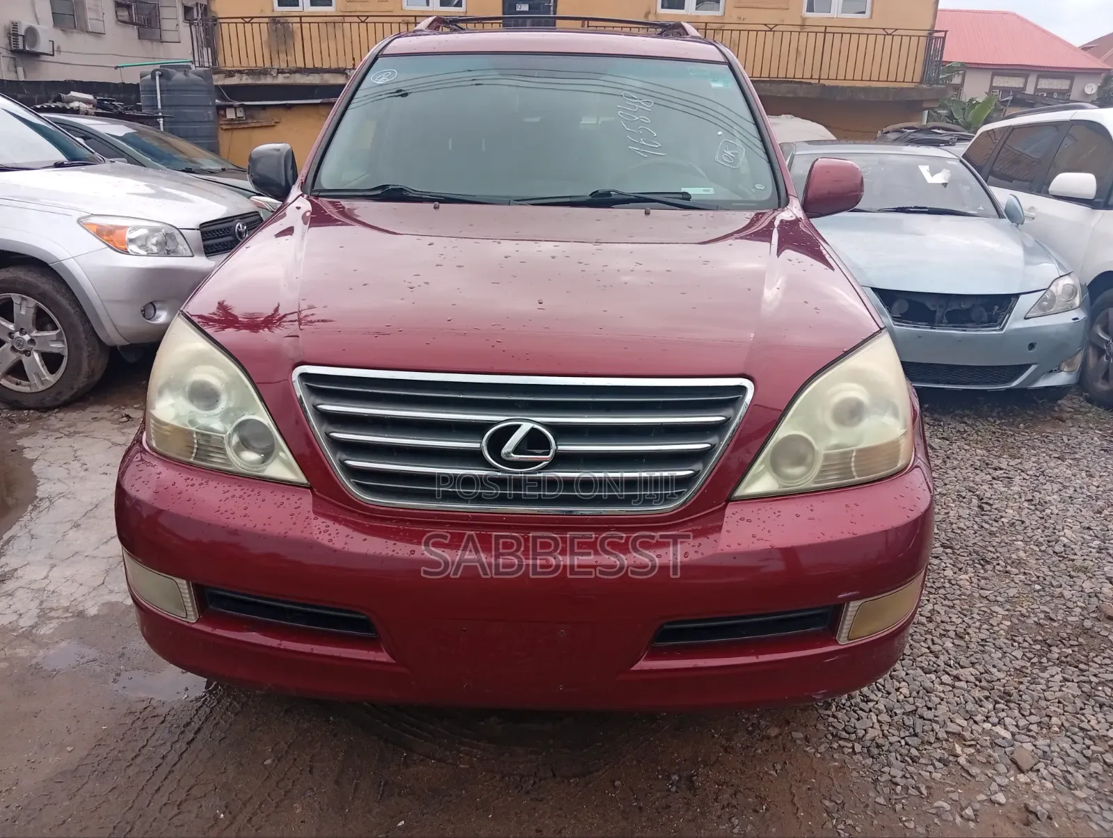 Lexus GX 2008 Red