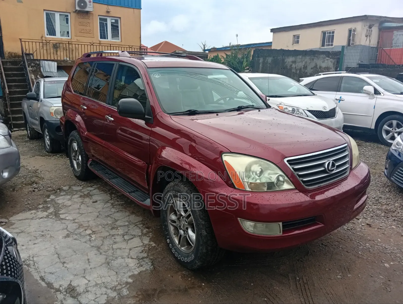 Lexus GX 2008 Red
