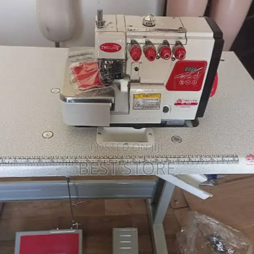 Two Lion Direct Drive 4thread Weaving Sewing Machine
