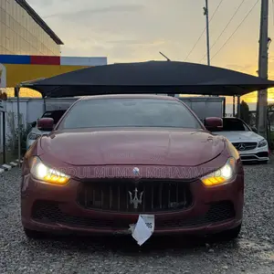 Maserati Ghibli 2015 Red
