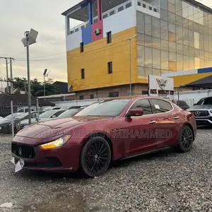 Maserati Ghibli 2015 Red