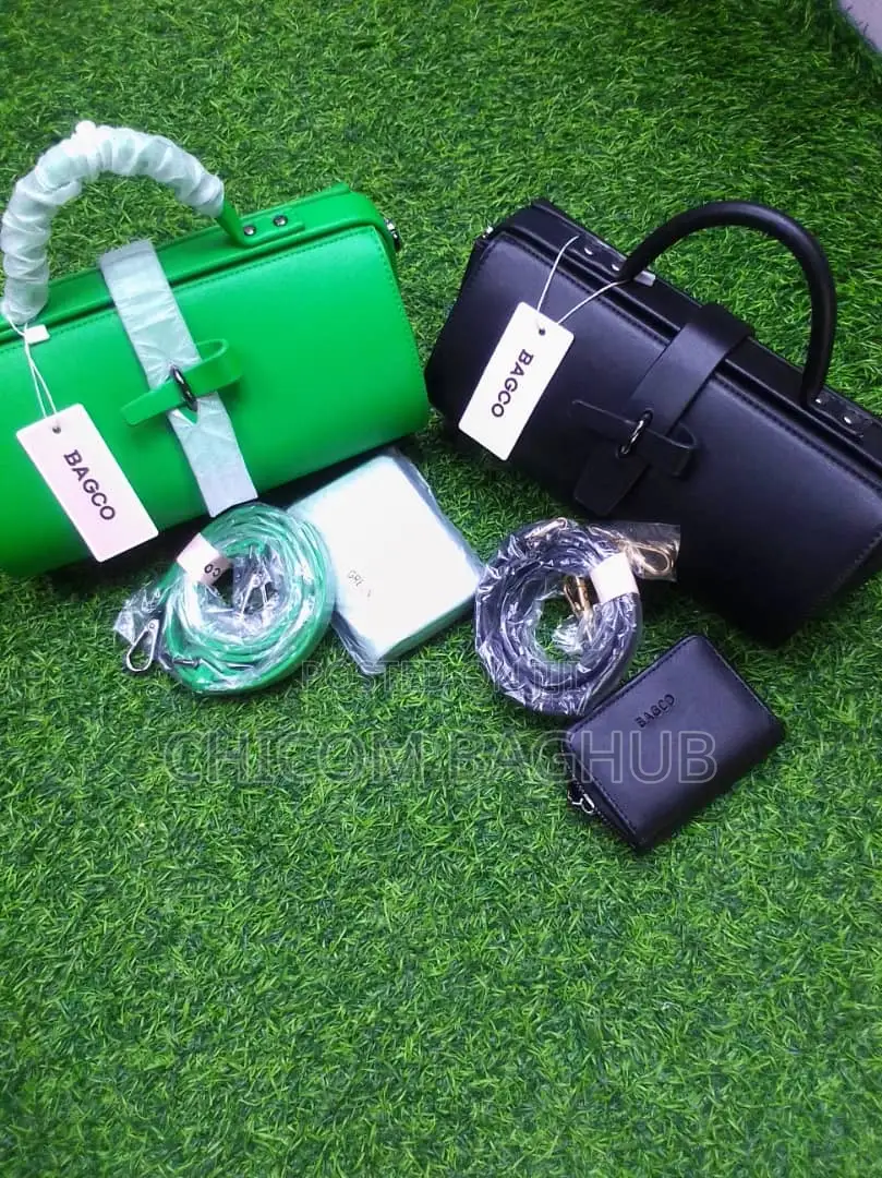 Green and Black Luxury Bag