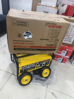 Stop Worrying About Power Cuts: Elepaq Sv6800e2 4.5kva Petrol Generato