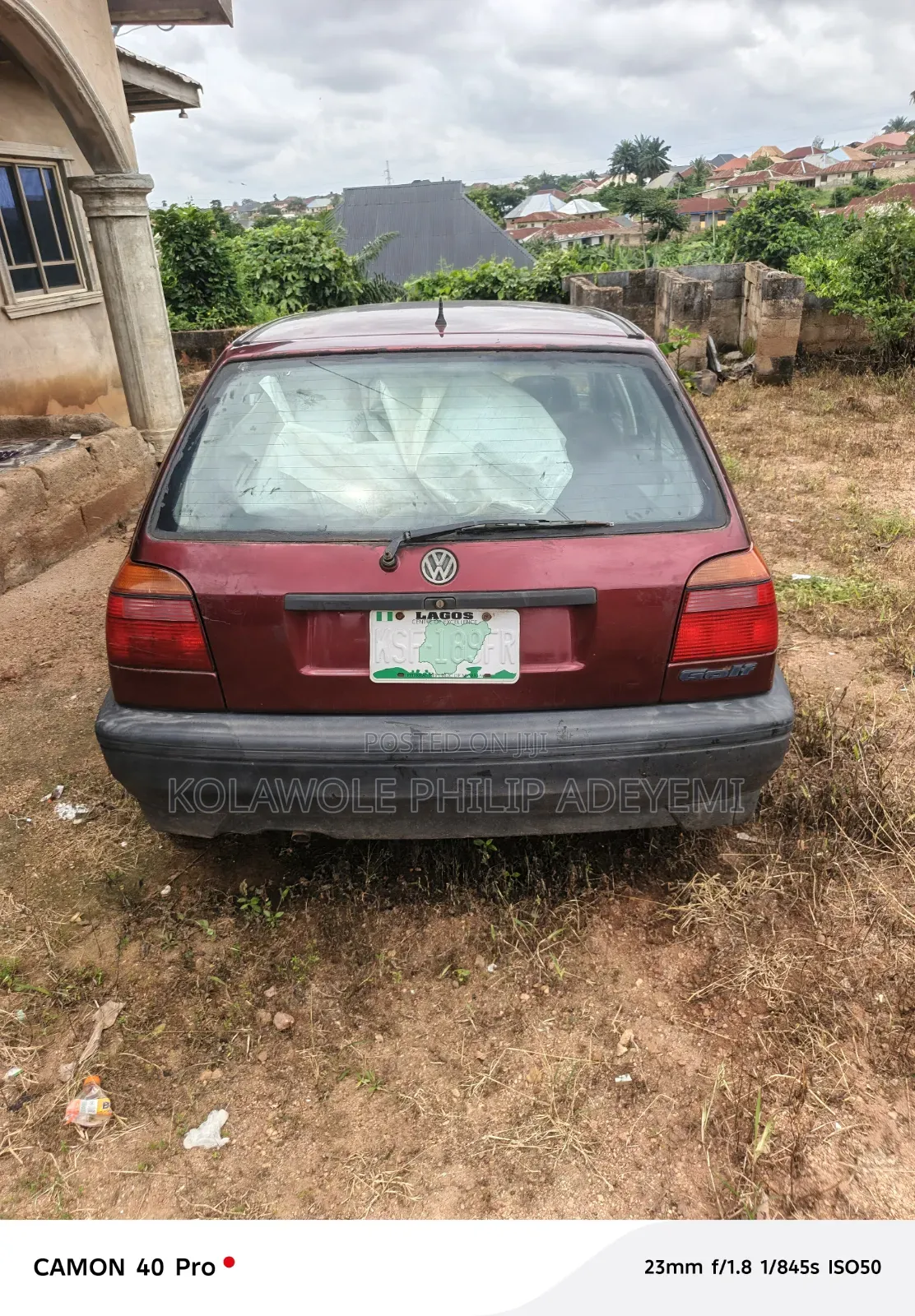 Volkswagen Golf 1998 Pink