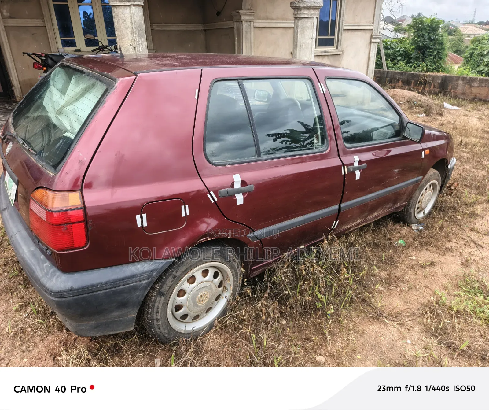 Volkswagen Golf 1998 Pink