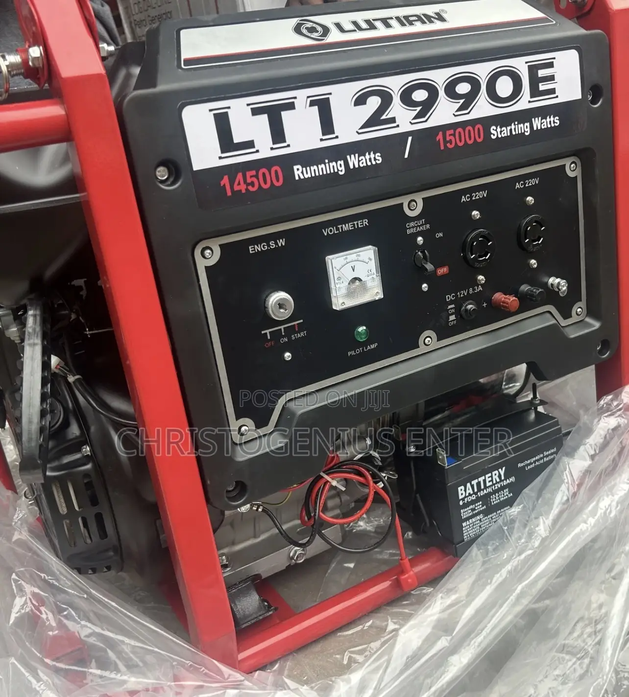 Key Start Model Lt12990e Generator With Remote Start