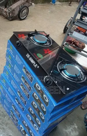 De- Simple Infra-Red Tempered Glass Table Top Gas Cooker