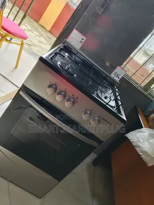 Brand New Maxi F5c40g2 4 Burner Gas Cooker+ Glass Lid + Tray