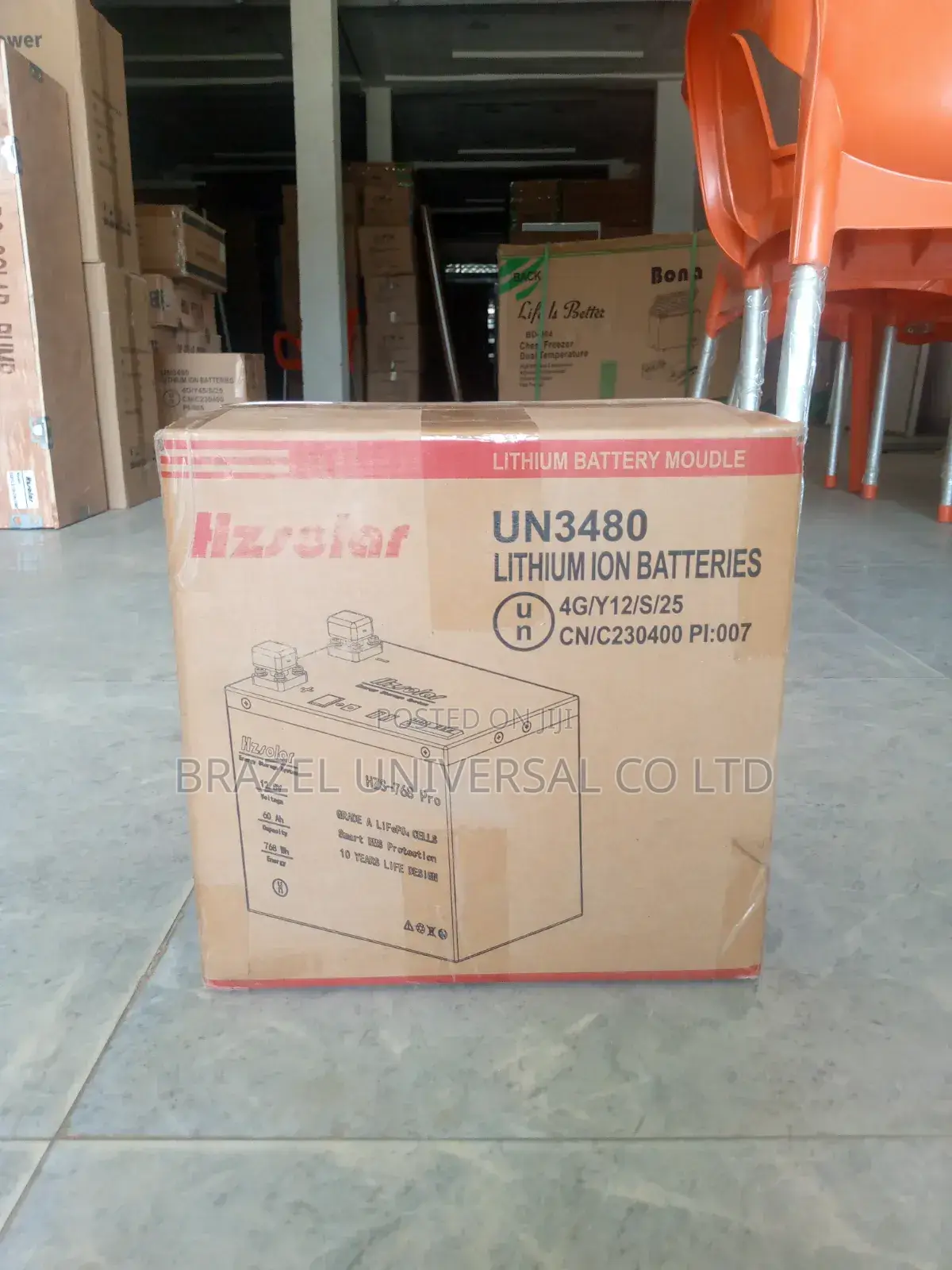Hz Solar 768kwh Lithium Battery 12v