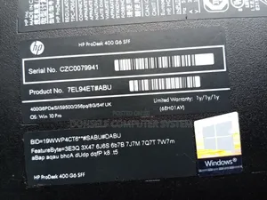 Desktop Computer HP 290 G4 8GB Intel Core i5 HDD 500GB
