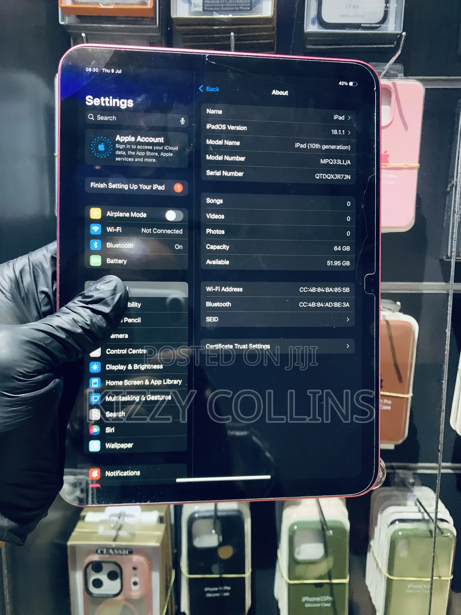 Apple iPad (2022) 64 GB Pink
