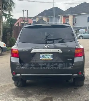 Toyota Highlander Sport 2008 Gray