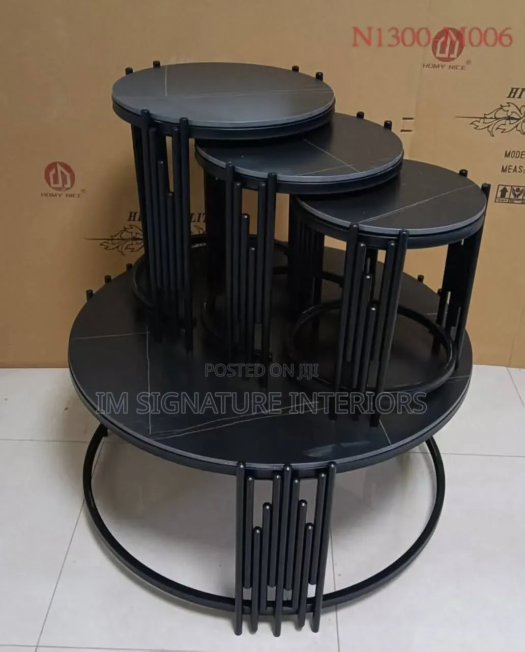 Luxury Center Table Set With Extension