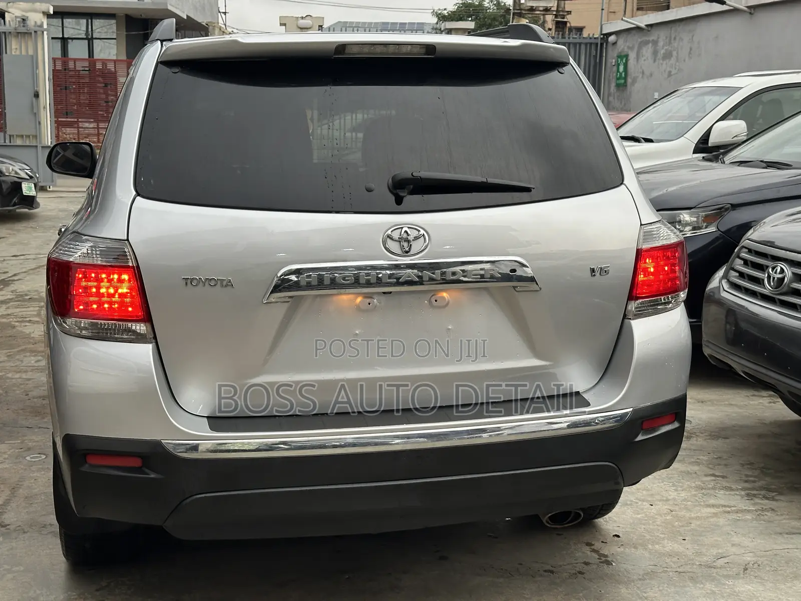 Toyota Highlander Limited 2008 Silver