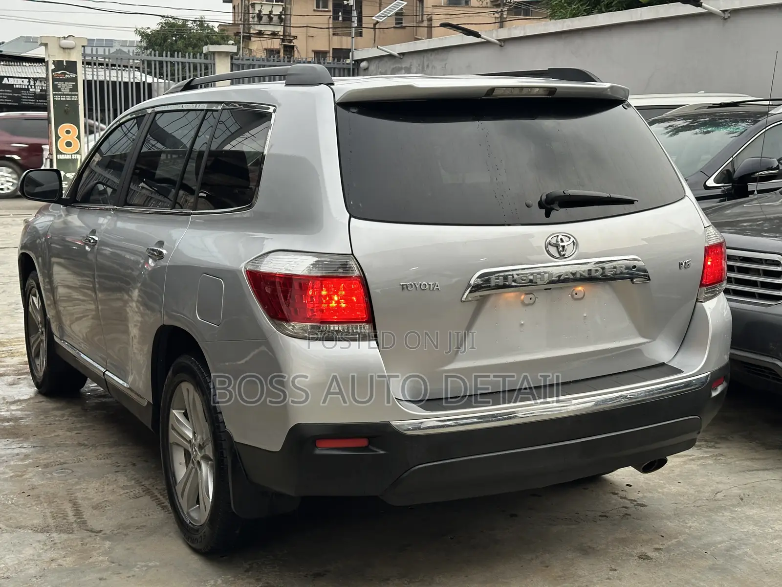 Toyota Highlander Limited 2008 Silver